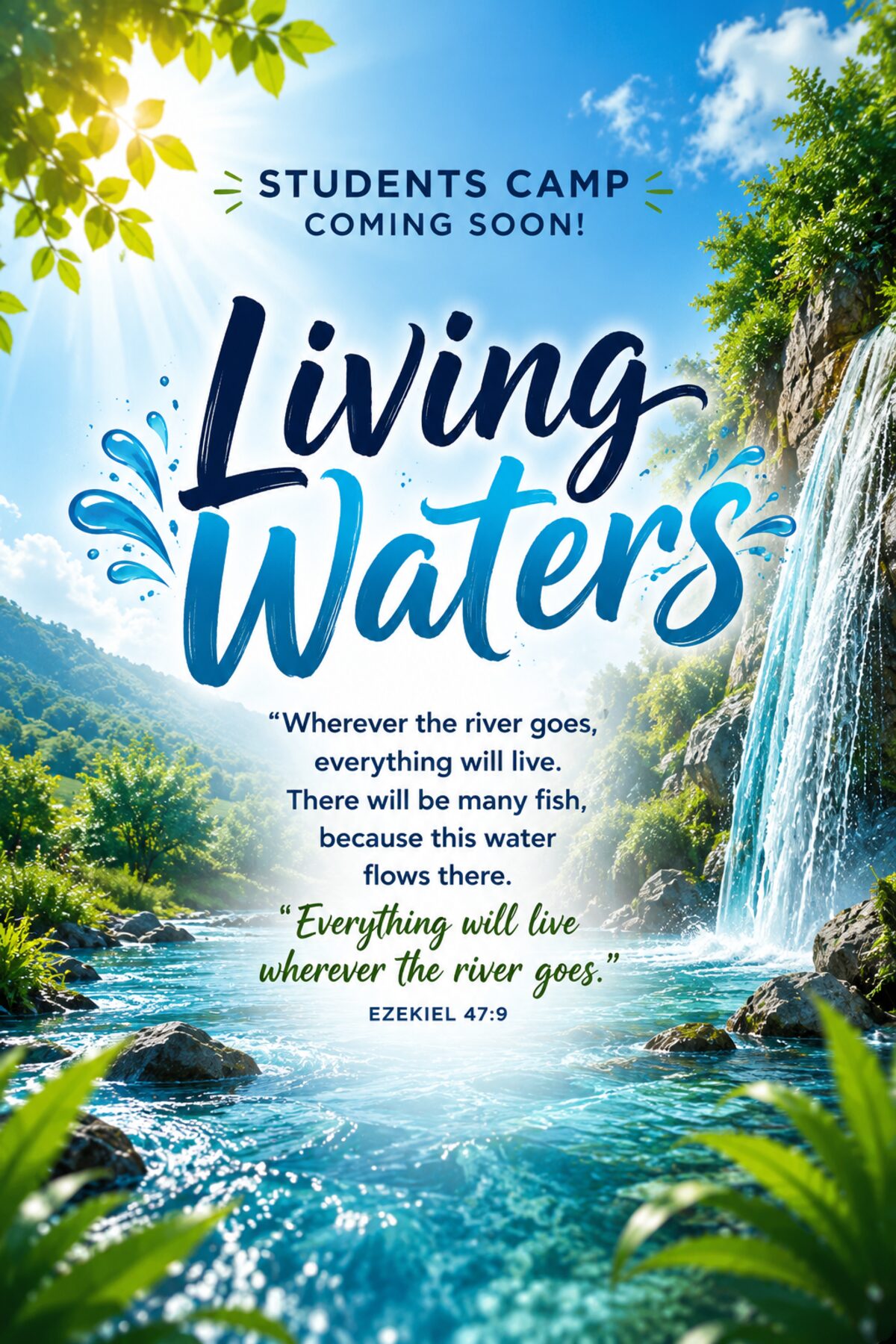 Living Waters — CAET Student Camp 2026
